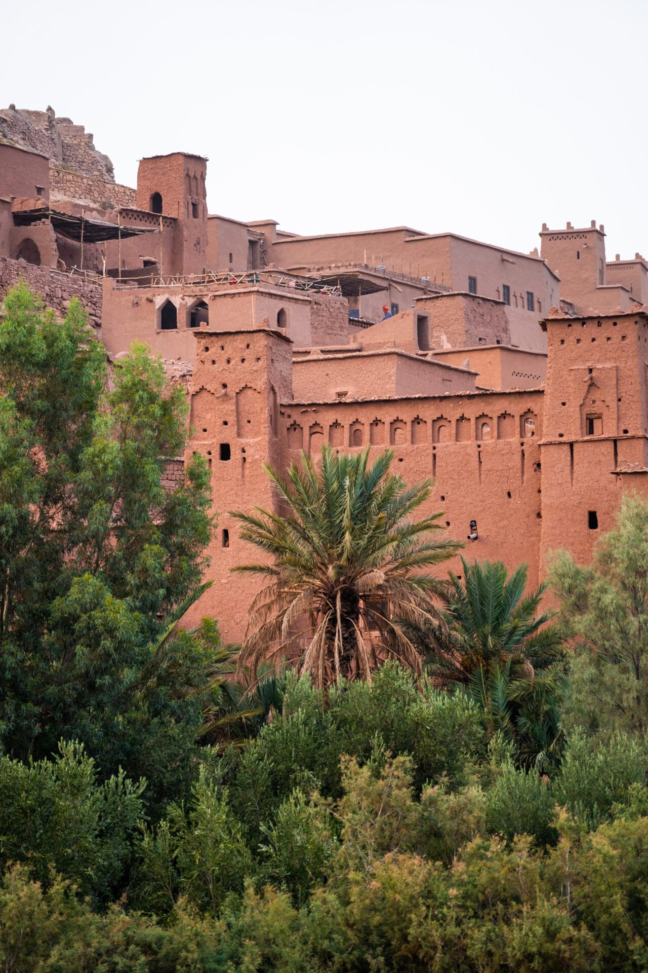 Ait benhaddou fortress town close to ouarzazate in morocco